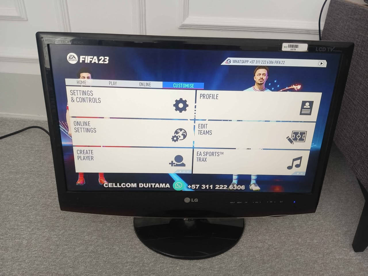 شاشة T.V بشرط وضمان  علی فحص
سعر 45 الف مع التوصيل
توصيل متوفر في كل محافظات العراق
مكان كلار
ر.م : ۰۷۷۳۰۲۸۰۸٤۸ كالار, السليمانية


**إذا كنت صاحب هذا الإعلان وتريد حذفه لأي سبب، رجاءا أرسل رسالة إلى الدعم الفني**