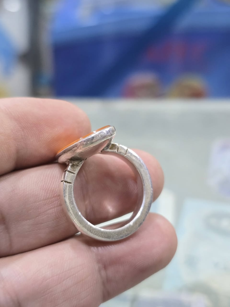 عقيق يماني
مخطوط ماشاء الله 
لاقوة إلا بالله 
استغفر الله 
صياغه يدوي ملائي قياس لخاتم ٢٢


**إذا كنت صاحب هذا الإعلان وتريد حذفه لأي سبب، رجاءا أرسل رسالة إلى الدعم الفني**