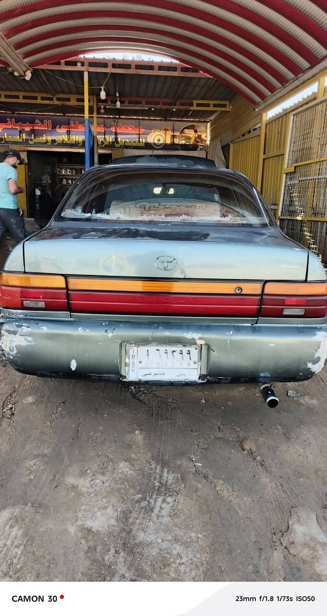 سلام عليكم كورلا للبيع مديل 92 مكفوله من ضربه ومن اصولياته تبريد شغال بس سياره عوزه حداديه وسنويته ساقطه 2/22 سقطت سعر 50 وبيه مجال تعال وبيك خير وتدالل مكاني النجف الكوفه ‏‪***********‬‏
