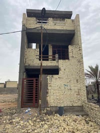 هيكل للبيع مساحه ٧٥ الشعله قرب بانزين خانه  هاتف 07735883825