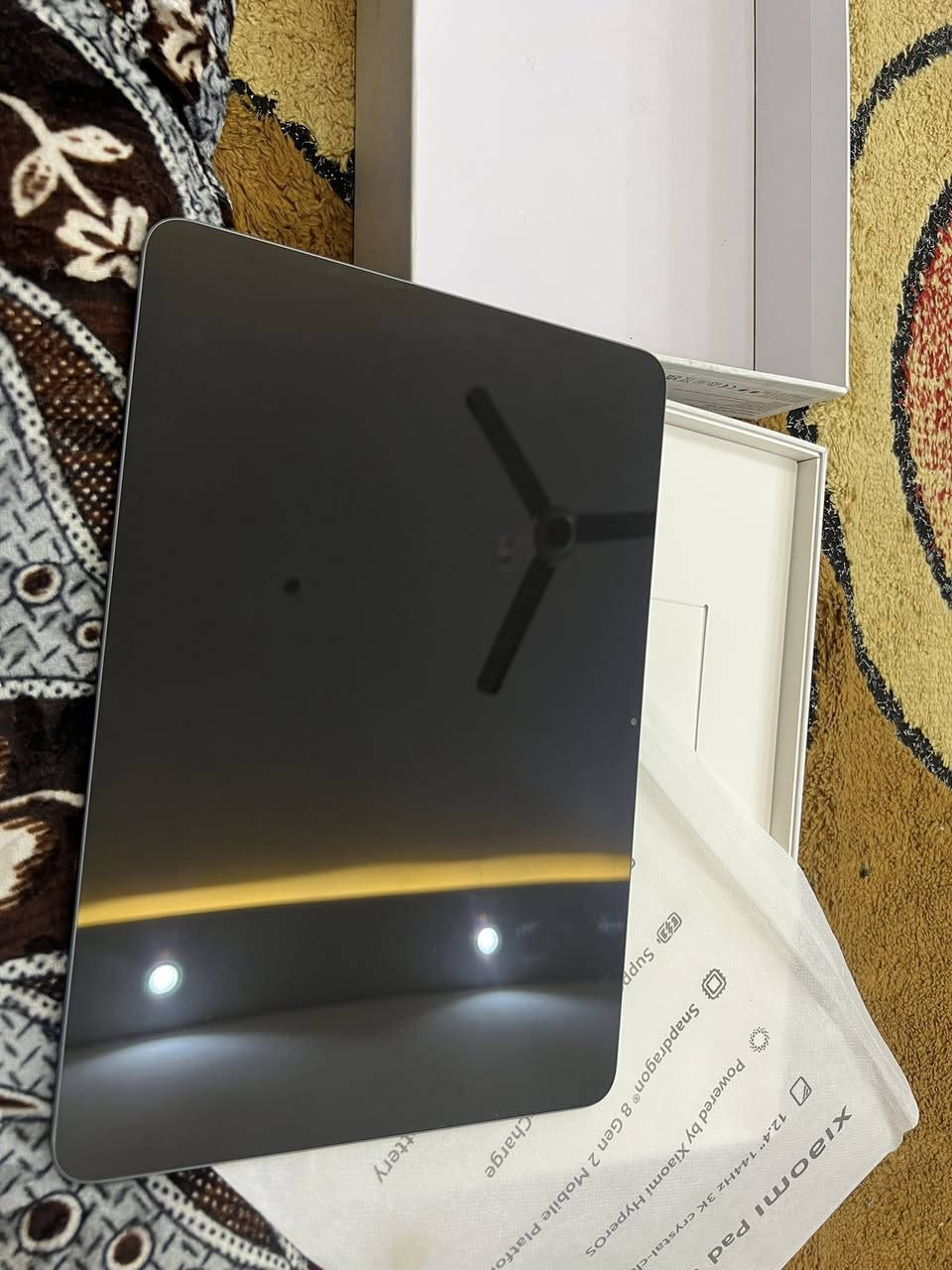 السلام عليكم شاومي باد 6اس برو للبيع الجهاز نضيف جدا استخدام قليل كربلاء السعر550الاستفسار الاتصال على ***********
