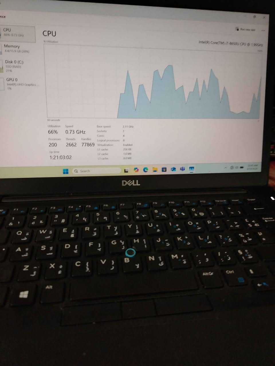 CPU: Core i7-8650U 1.90GHz
RAM 16GB 2400MT/s
Hard 256 ssd samsung
GPU Intel(R)UHD Graghics 620
battery 2h
screen 14 inch
لاپتۆپێکی زۆر پاکە و بێ کێشەیە گەیاندن بەردەستە
لابتوب مستخدم كلش نضيف بدون مشاكل اكو توصيل السليمانية, العراق


**إذا كنت صاحب هذا الإعلان وتريد حذفه لأي سبب، رجاءا أرسل رسالة إلى الدعم الفني**