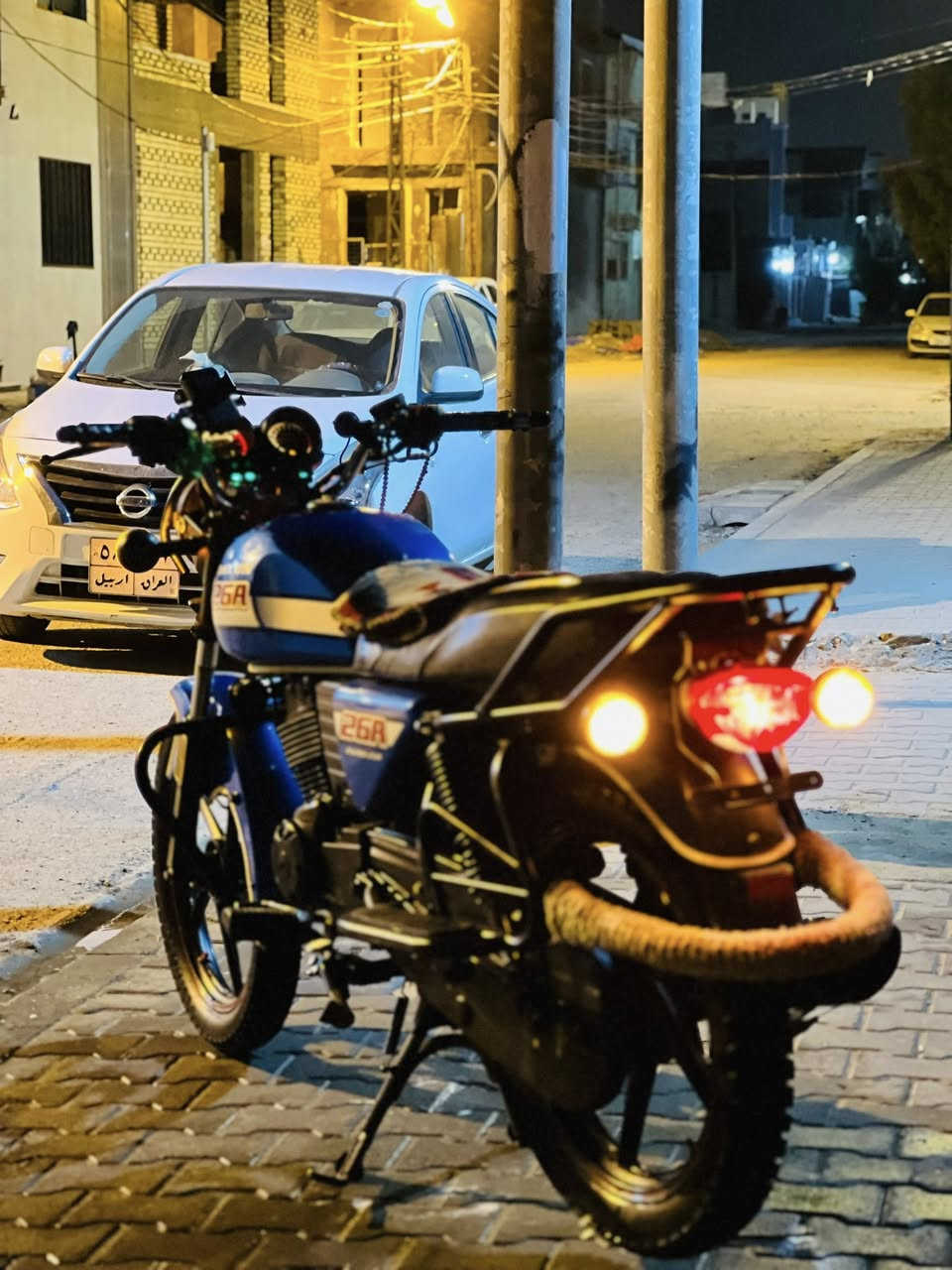 السلام عليكم دايون اوراق اصوليه موديل 2021 دراجه جديده استخدام شخصي للبيع  مكاني النجف *********** 
السعر 1475 وبيها مجال
