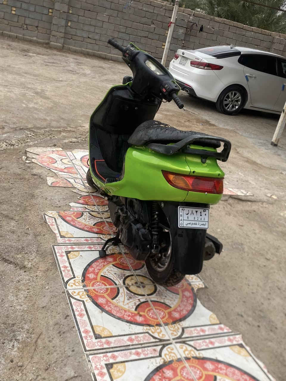 سلام عليكم دراجه فراشه نثيه دراجه جاهزه كهرباء كله شغاله نكره سلف كلشي ما نقصه حلوه ومرتبه مكينه مفتوح مره وحده دراجه لا تبخر ولا تنقص سعر 350 وبيه مجال مكاني البصره قضاء القرنه ‭٠٧٨٧ ١٧٠ ٧٠٥٩‬
