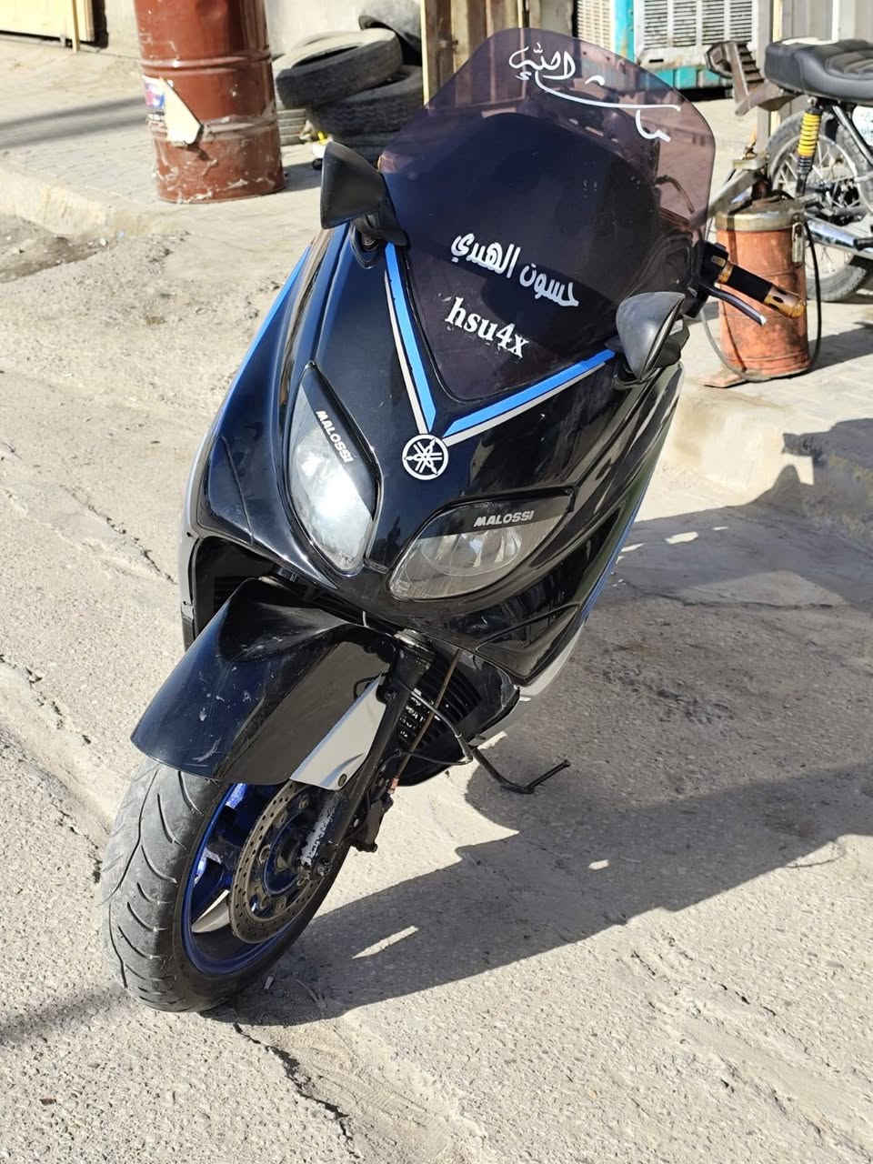 السلام عليكم ورحمة الله حبايب دراجه تي ماكس 2008 دراجه مفوله مكفوله كفاله عامه دراجه خير من الله تجي تفحص وتقتنع وتاخذه وتشلع عيوني سعره 23وبيه مجال شي. بصيط استفسار تصل وتدلل  ***********
