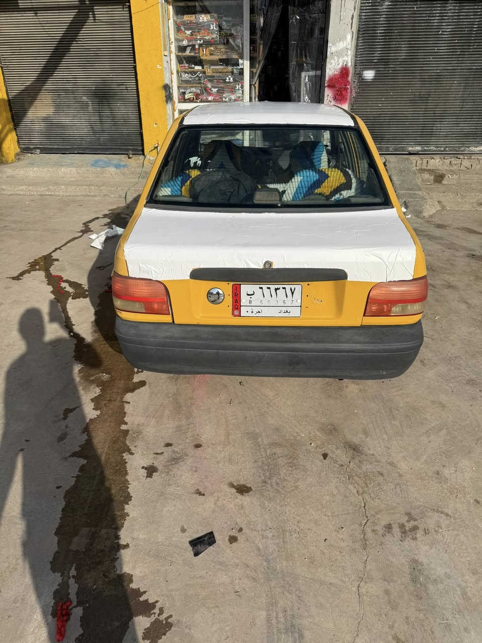 سلام وعليكم مكلف بلنشر  اتصل على صاحبها
سايبا موديل 2012 دشبول نفخ دفتر بانزين صاحبه ابكركوك شرط التحويل غرامات ونقابه مصفره كير ومحرك جدد صدر جديد باتري جديد سياره مناقصها شي وجاهزا وتخبل 
سعر 28 وبيها مجال 
***********
