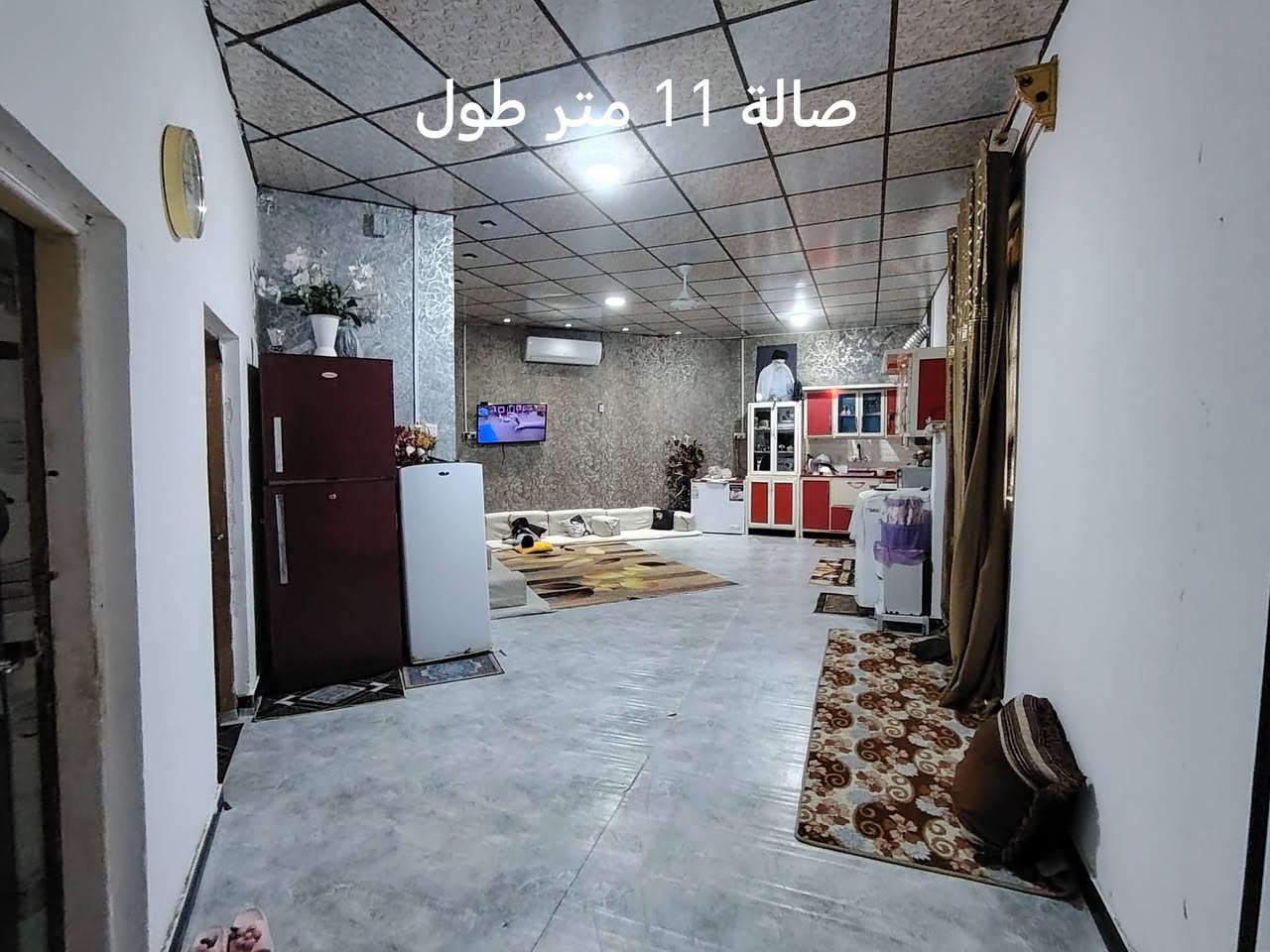 بيت في الكزيزة قريب صيدلية ماجد  طابقين فضله بلدية بيه معامله ضايعه المساحة ٨٠ م متر
 يبعد ١٠٠م عن شارع بغداد 
طابقين
الارضي ديوانية ٣م*٤م
هول صغير
غرفة منام ٥م*٤م
غرفة منام ٥م*٤م
مطبخ صغير
صحيات ومكان غسالة كبير
البيت كله مرمر والجدران سيراميك

الطابق الثاني مشتمل معزول بناء جديد ٢٠٢٢
صالة كبيرة ١١م متر طول
غرفه منام ٨م*٤م
صحيات مشتركة ٣م*١٢٠سم

للاستفسار والسعر
*********** اتصل وتدلل
