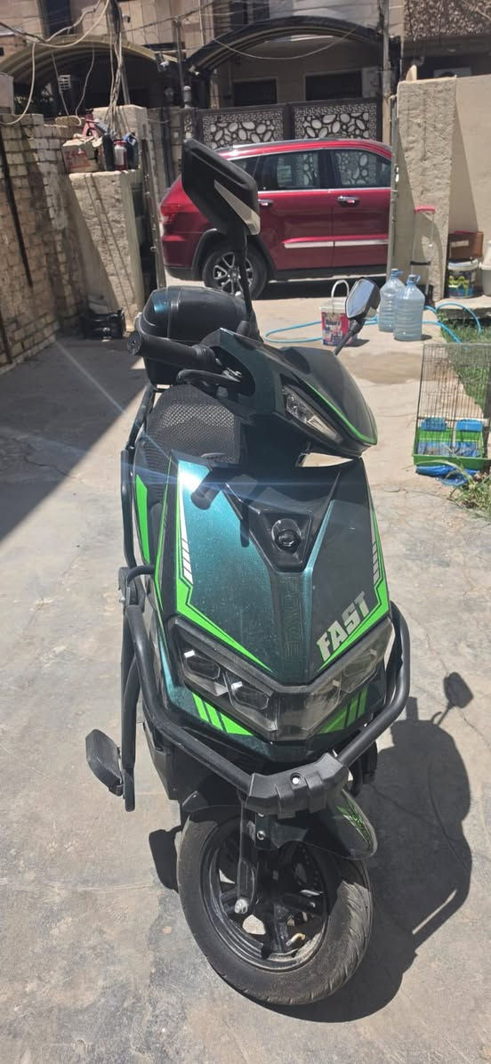 سلام عليكم
دراجه شحن للبيع 🏍️🏍️🏍️🏍️
نقصه بس بطاريات شاحنه جديده 
الدراجه كامله مكمله الي يحب يراسلني خاص او يتصل عله الرقم المذكور /***********
علما سعر الدراجه 700 الف وبيه مجال للشراء معجبك السعر لتعبني رجاء 
مكلف بلنشر
