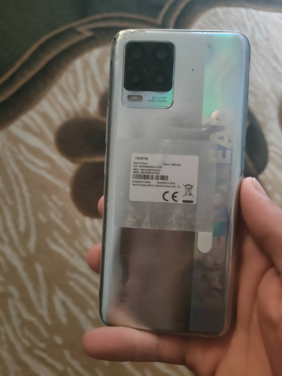 جهاز ريلمي 8
سعرو 100مبدل شاشا 
مثل ما موضح بل صور


**إذا كنت صاحب هذا الإعلان وتريد حذفه لأي سبب، رجاءا أرسل رسالة إلى الدعم الفني**