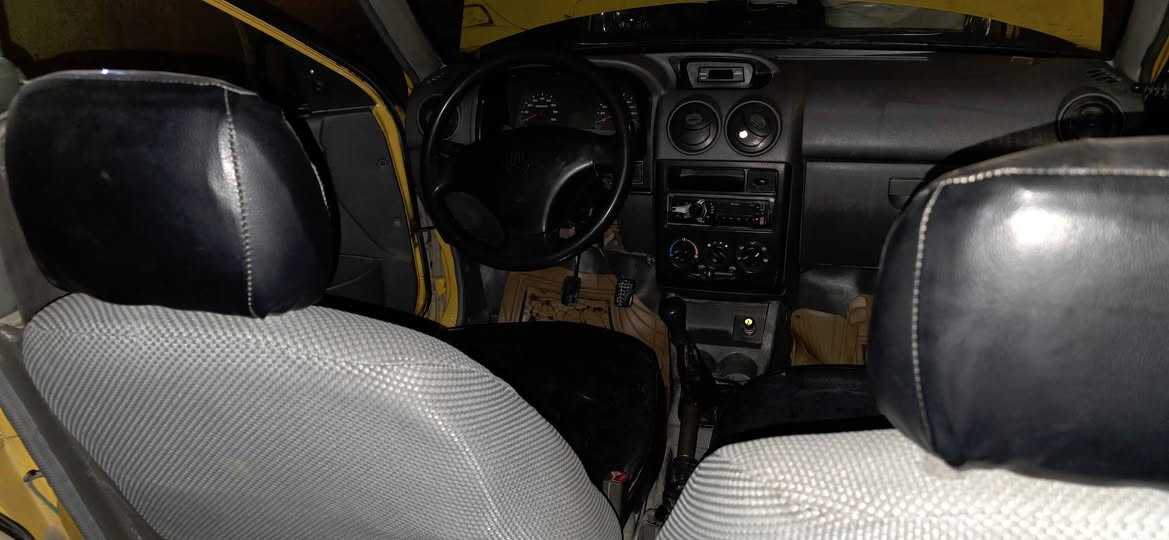 السلام عليكم سايبا موديل ٢٠١٢ سيارة نظيفة وجاهزة لا خياس ولا صبغ كير ومحرك مكفول سيارة باسمي رقم بغداد انكليزي سيارة مصفرة هيئة  السعر ٣٤$وبيها مجال حك جية  ***********
