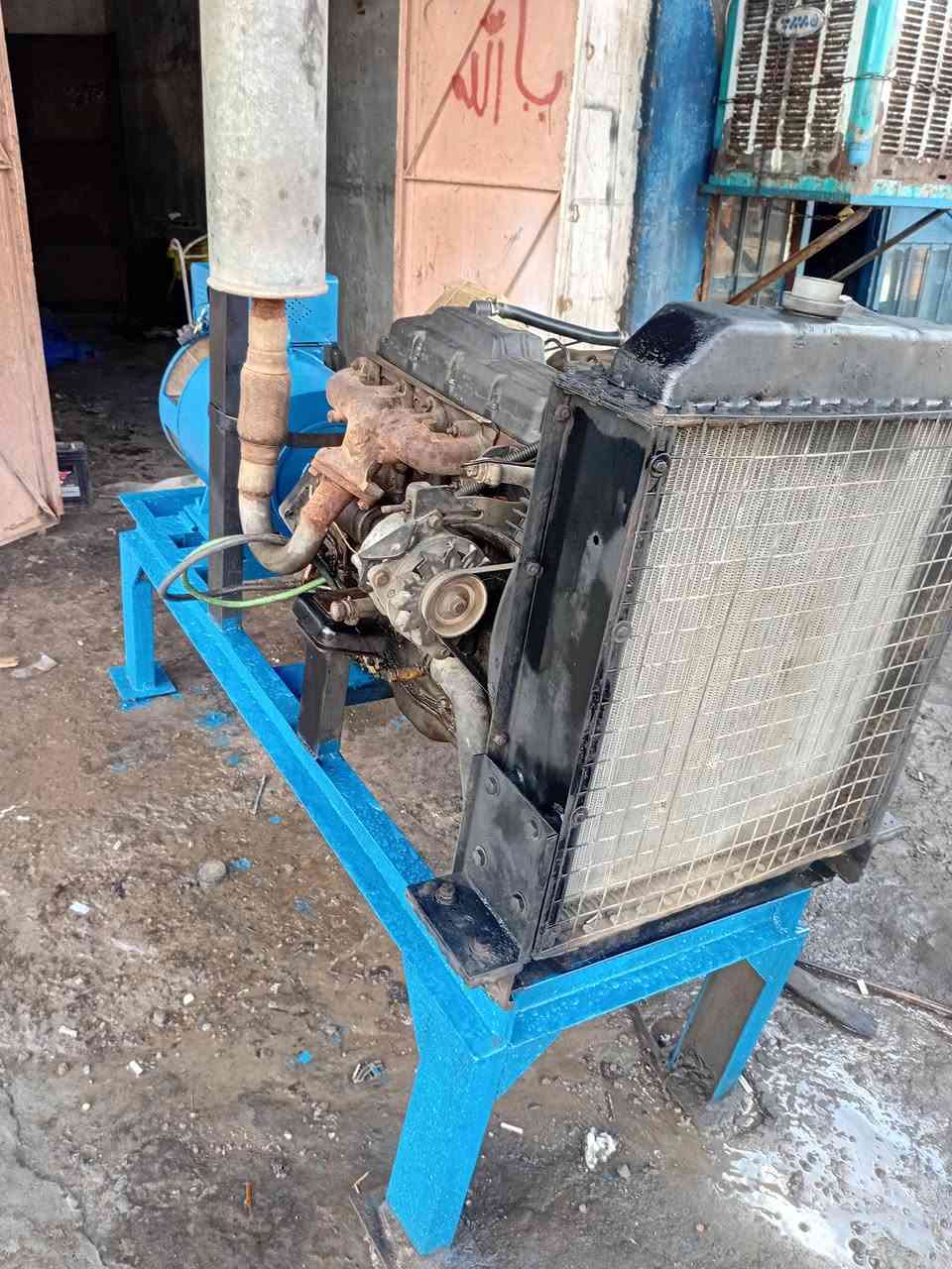 للبيع مولدة كيا محرك 2700 كلش نظيفة لاصرف ولاتبخير راس التوليد 30 كي في ثري فيز 120 امبير جاهزة على الفحص السعر 11 ورقة للاستفسار الاتصال على الرقم ***********  العنوان بغداد
