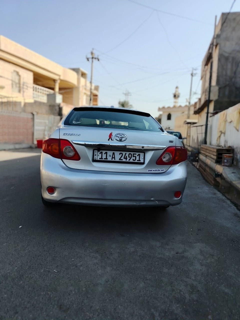 السلام عليكم كورلا
موديل 2009 وارد أمريكي
رقم بغداد جديد بسمي تحويل ثاني يوم
محرك 1800
كير و محرك و صدر جديد
مصبوغه عام متجايه عله صفحت سايق
سعر 85 بيها مجال 
رقم ***********
عنوان الفلوجه
