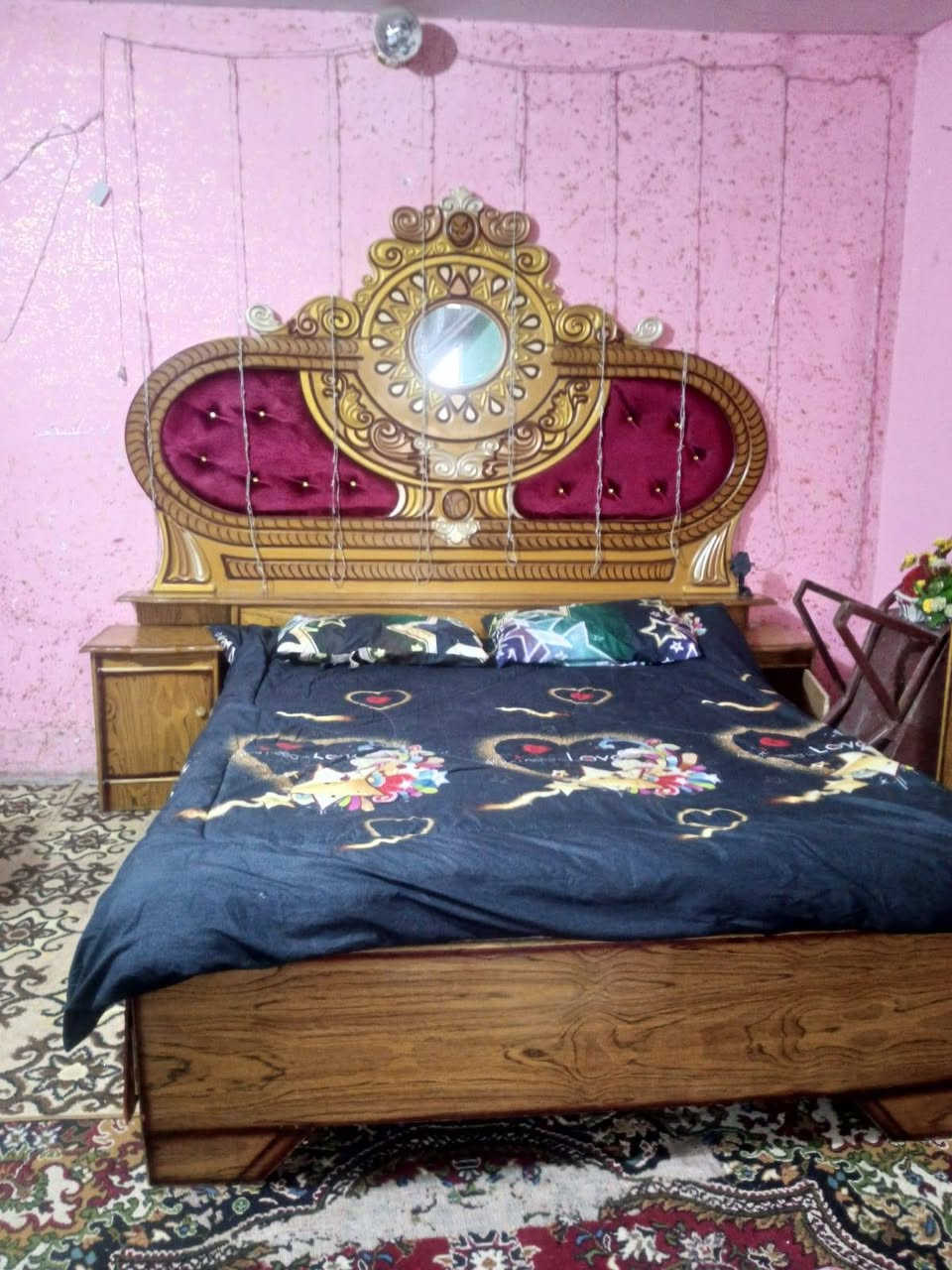 غرفه نوم مستعمله للبيع مكاني الانبار قضاء الكرمه سعر 600 //***********
