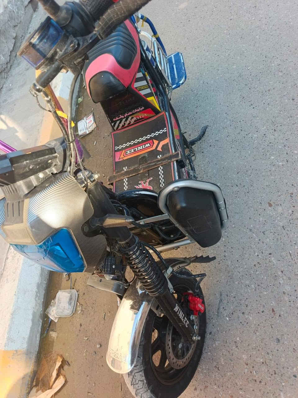 سلام عليكم ماطور جبلي بطاريات فول موديل 25السعر525
وبي مجال مكاني فلوجه ***********
***********
