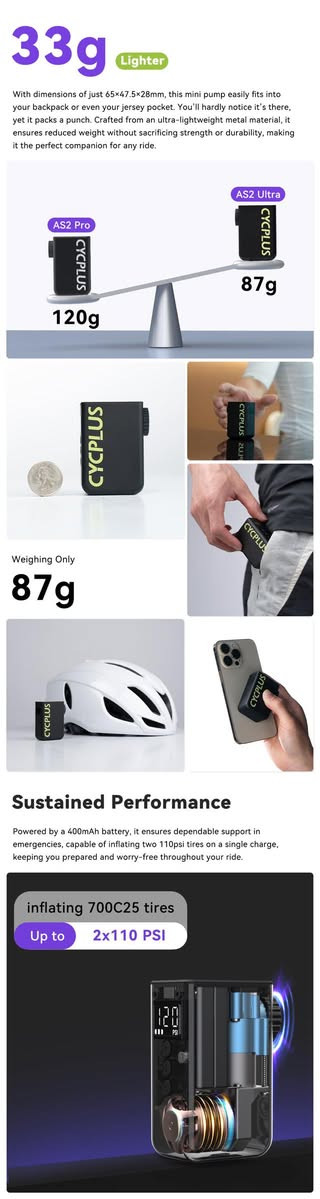 🤲🤲🤲يالله🤲🤲🤲
متاح حالياً
مضخة كهربائية محمولة فائقة الخفة (87 غرام) | CYCPLUS AS2 
يوجد توصيل ***********وات ساب

https://www.facebook.com/share/1D7muJjxZK/?mibextid=wwXIfr
