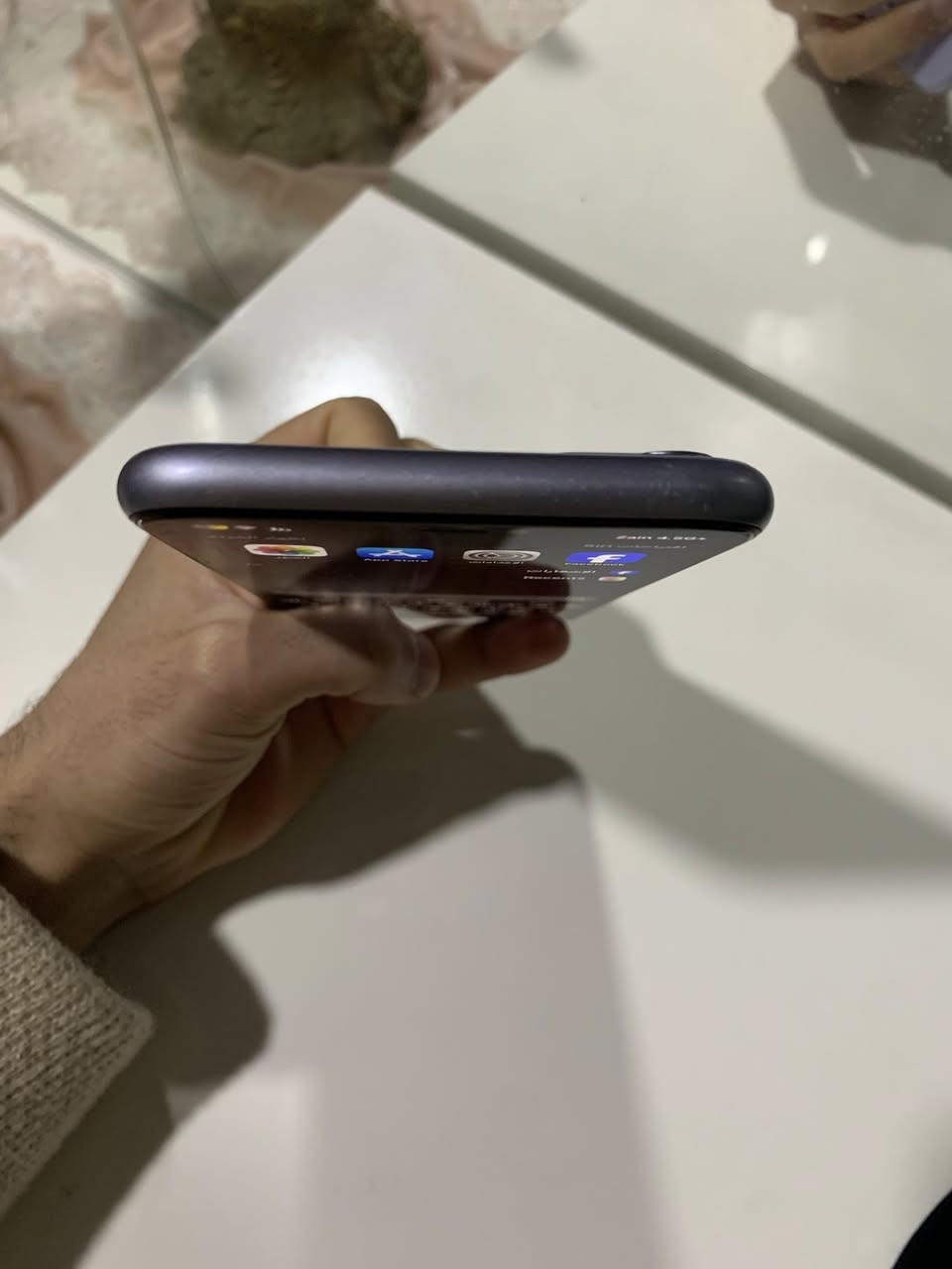 السلام عليكم
آيفون 11  للبيع 

ذاكره 64 

تكس سيم 

فقط مستبدل شاشه وفيس أيدي واكف

بطاريه 72 أصيله. 

كامرة اصليه 

سعره 200 ألف وبيه مجال


**إذا كنت صاحب هذا الإعلان وتريد حذفه لأي سبب، رجاءا أرسل رسالة إلى الدعم الفني**