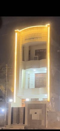 بيت للبيع ١٢٥ متر واجهة ٥ نزال ٢٥  الدولعي الشارع العريض رصيف خمسة متر...
