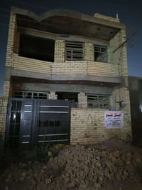 هيكل طابقين • طابو زراعي • ١٠٠م