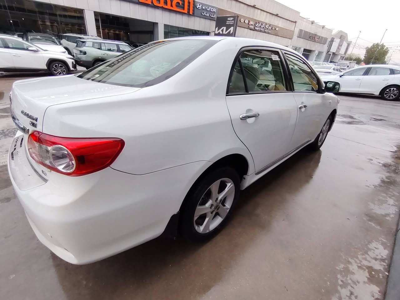 السلام عليكم كورلا ٢٠١٤ خليجي
ماشيه ٦٩ ألف كفاله عامه لا صبغ ولا بارد
محرك ١٨٠٠
مواصفات عتياديه
رقم شمالي تحويل مباشر 
سنويه وهزه جديده
للتصال***********
مكان سياره بغداد
