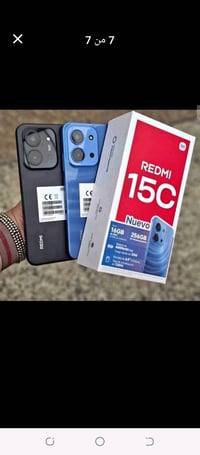 ‏ريدمي 15C ‏جديد غير مستخدم  يوجد الوان  ضمان 15يوم في حال اكو عطل ‏مت...