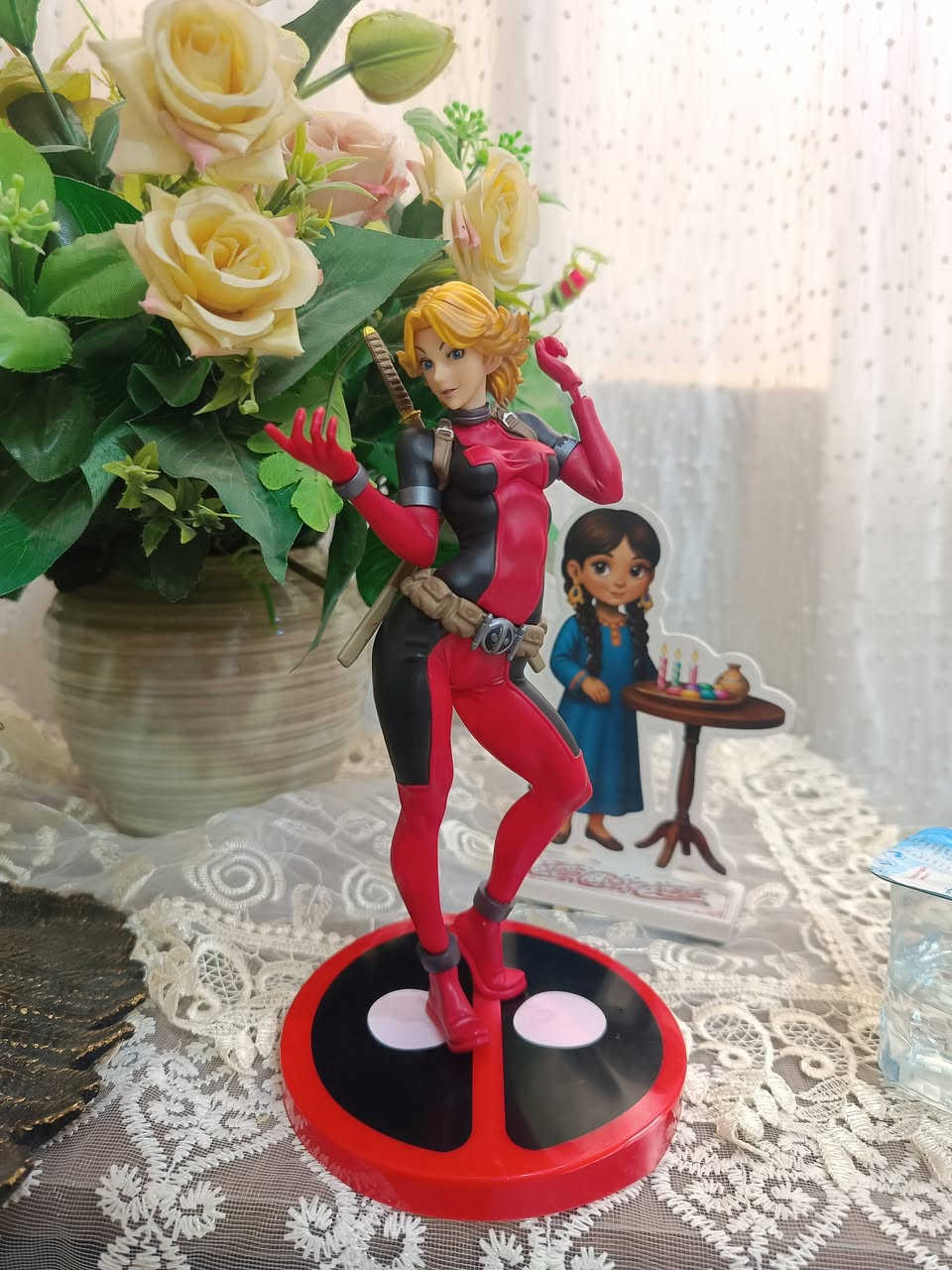 متوفر مجسم Lady Deadpool Bishoujo من شركة Kotobukiya. ارتفاع ٢٤ سم


**إذا كنت صاحب هذا الإعلان وتريد حذفه لأي سبب، رجاءا أرسل رسالة إلى الدعم الفني**