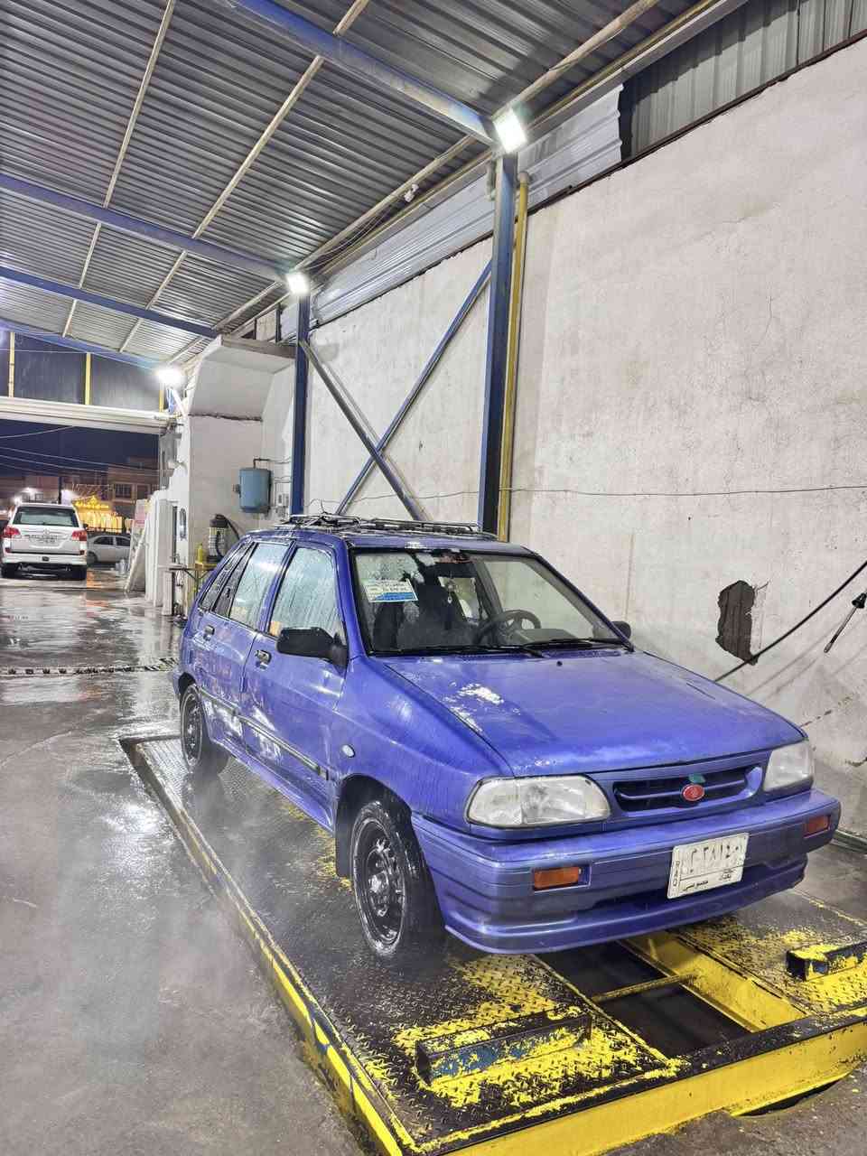 كيا برايد 1997 مكينه وكير اوتماتيك لبيع سياره كهربائيات جاهزه مكاني بغداد الزعفرانية سعرها 27 وبيها مجال قليل حك الجيه ***********
