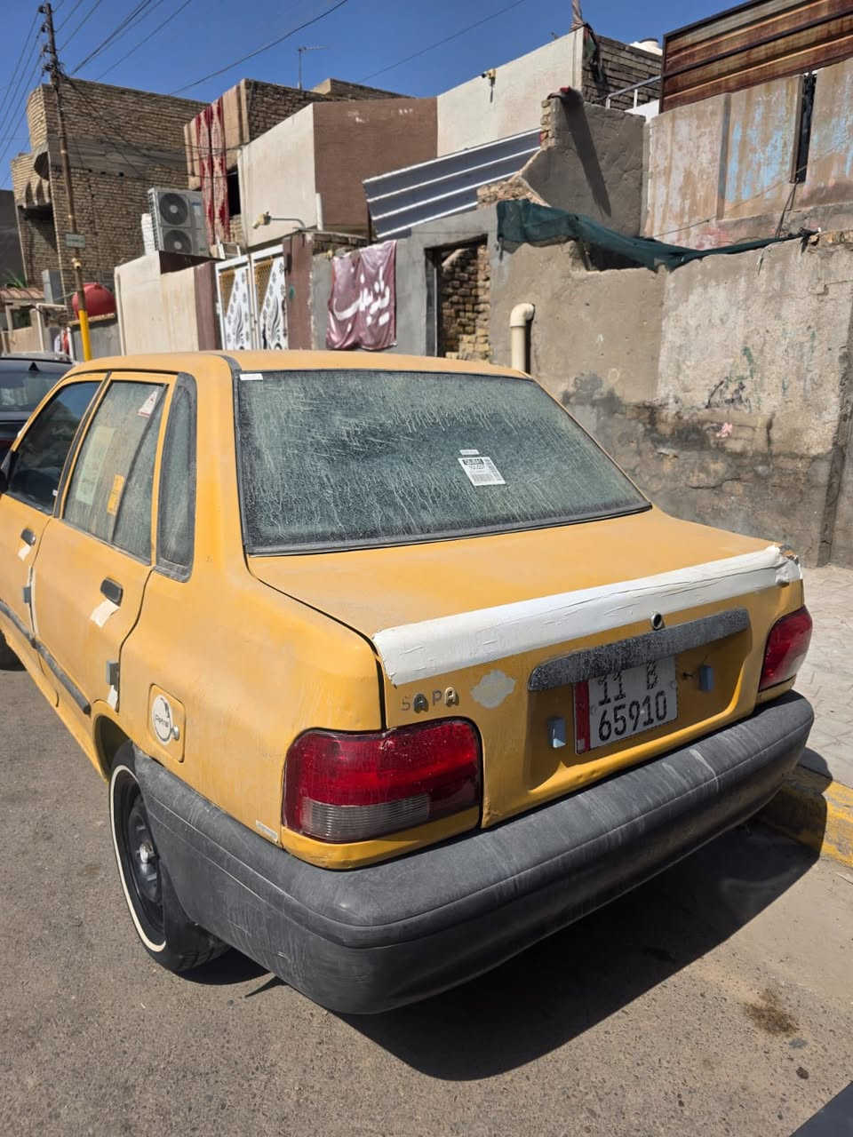 سايبه 12 مصفره هيئه وغرامات سياره جاهزه السعر 24 وبيها مجال بغداد ***********
