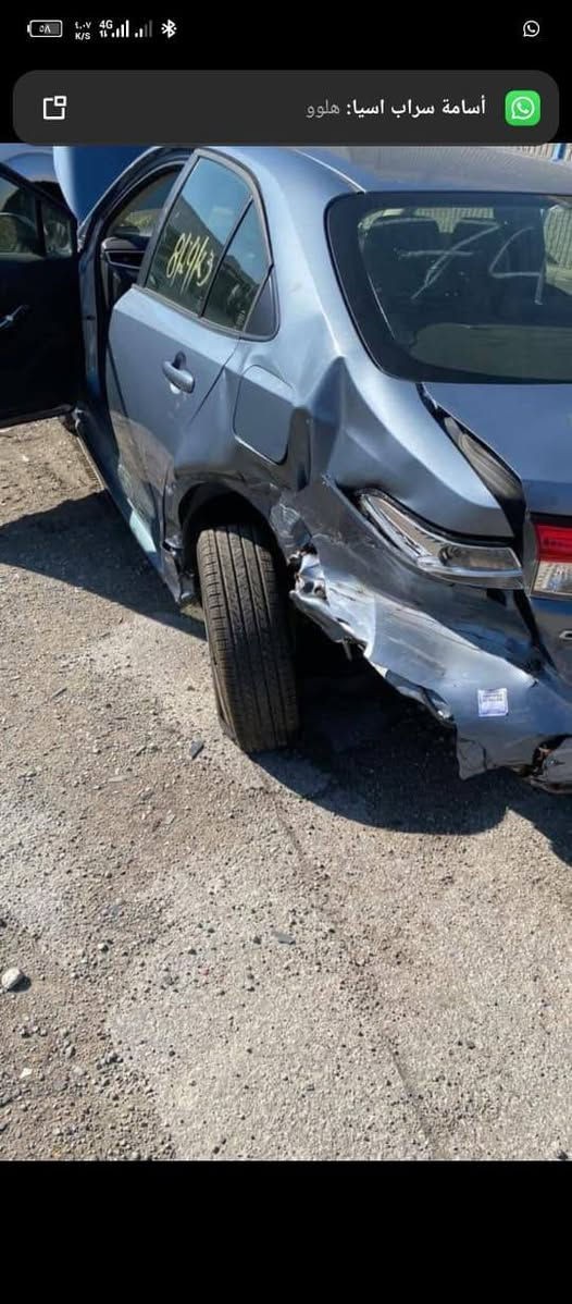 السلام عليكم كورلا ٢٠٢٢ وارد كندي هايبرد حادثهه جاملغ خلفي فقط بدون ايرباك السياره ماشيه ١١٠ الف كيلو رقم بغداد مواصفات كشنات جلد تدفئه مقاعد امامي وخلفي تدفئه ستيرن شاحن وايرليس  كشن السايق كهرباء حساسات خلفيه رادار جانبي وامامي السعر ١٤٠ وبيهه مجال بسيط مكاني بغداد السيديه ***********
