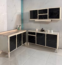 كاونتر وملحق قياس متر ونص مع سنك متر و٢٠سم سعره ٢٢٥ الف للحجز والاستفس...