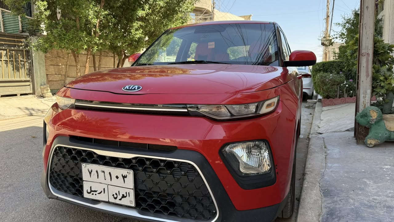 كيا صول موديل ٢٠٢٠  رقم أربيل تحويل وكاله جاهز محرك ٢٠٠٠ دووش كير شاشه كبيرا كامرا دواره توقف ذاتي فوول تحكمات كروز سرعه نظام تقليل صرف وقود  حادثه بيه شخط بالباب والجاملغ موضح بصور الحادث بدون دواخل  بدون شواصي  كير أي تي (المرغوب )محرك صدر تبريد جديد جدا على وضع الشركه السياره تراي زيرو ماشيه ٤٠ فقط حقيقي السعر  118 
 ***********
