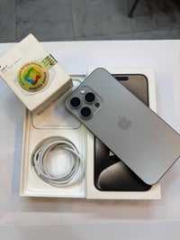 آيفون ١٥ برو ماكس • ٢٥٦ • بطارية ٨٥%