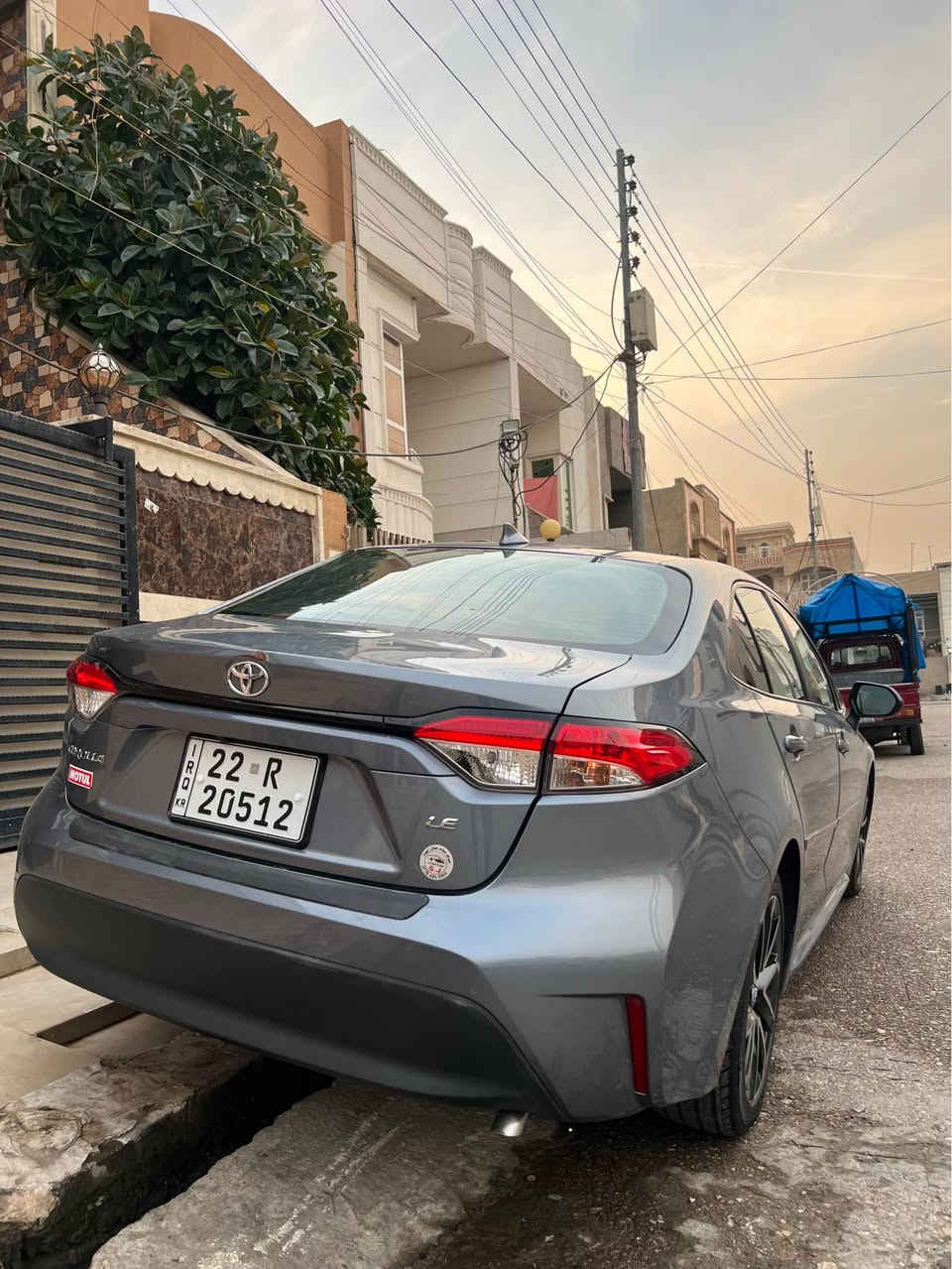 ***********  بيكاشو كرۆلا 2024 يك پارجه بۆياغه بي ژؤري بي ارباك بيش و بشت كه بس ٤ بو ٥ جيئگا  تعديلي هه يه باقي هه مووي به شه رت كير و مه كينه به شرت 28ml رؤيشتووه. 135 وه ره قه مه جالي براينه.. أربيل, العراق
