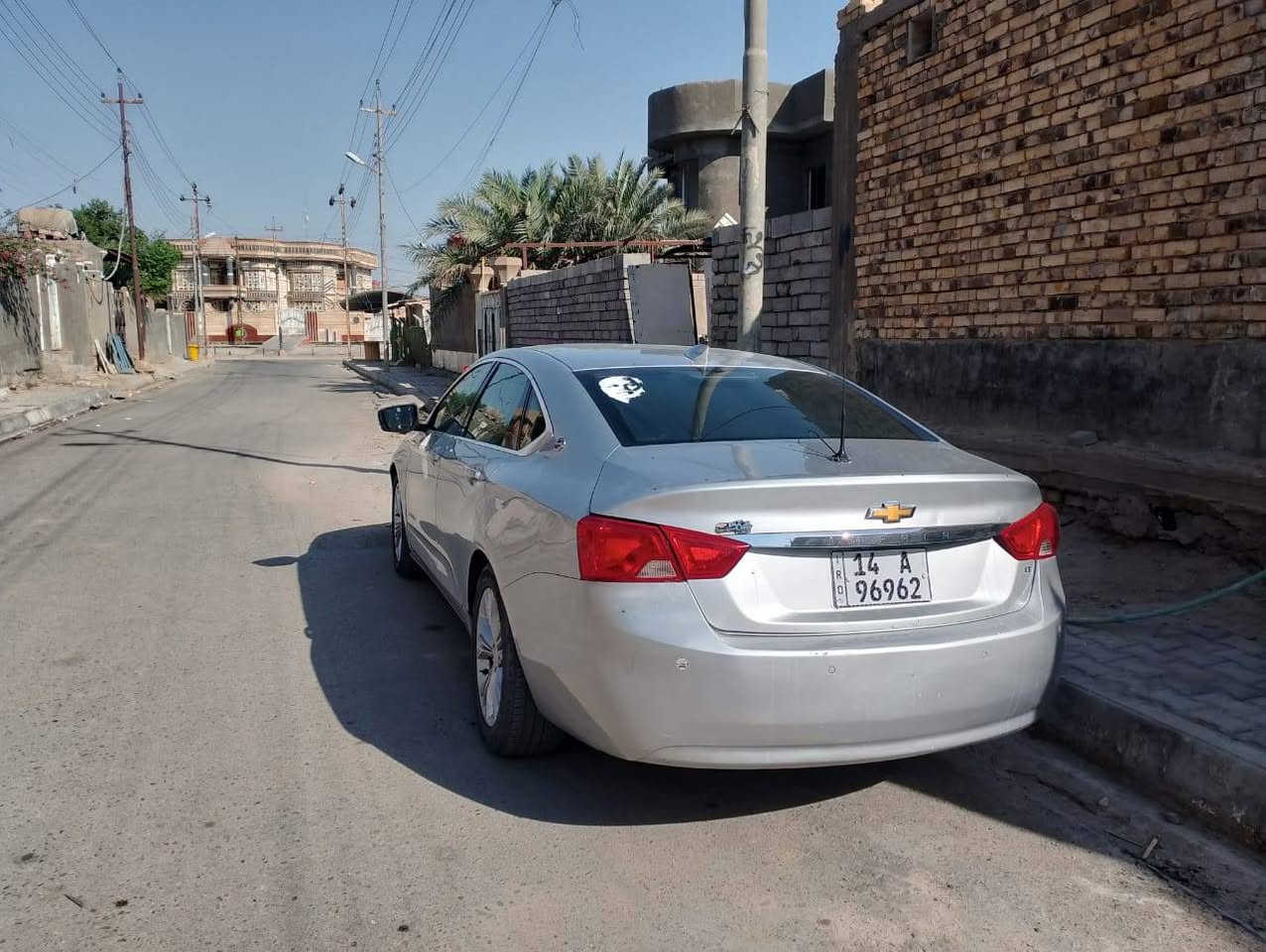 امبالا موديل ٢٠١٥ مكينه اربعة سلندر ٢٥٠٠ رقم بصرة دولي وهزة لون سلفري سعرها ١١٨ وبيها مجال وهذا رقمي بي واتساب ***********حادثها دعاميه اماميه
