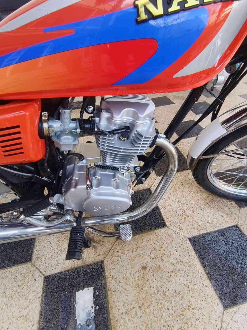 سلام عليكم دراجه نامه 2027 اوراقه اصوليه دراجه نضيفه كلش السعر 750 وبيها مجال المكان دوره ابو دشير ***********
