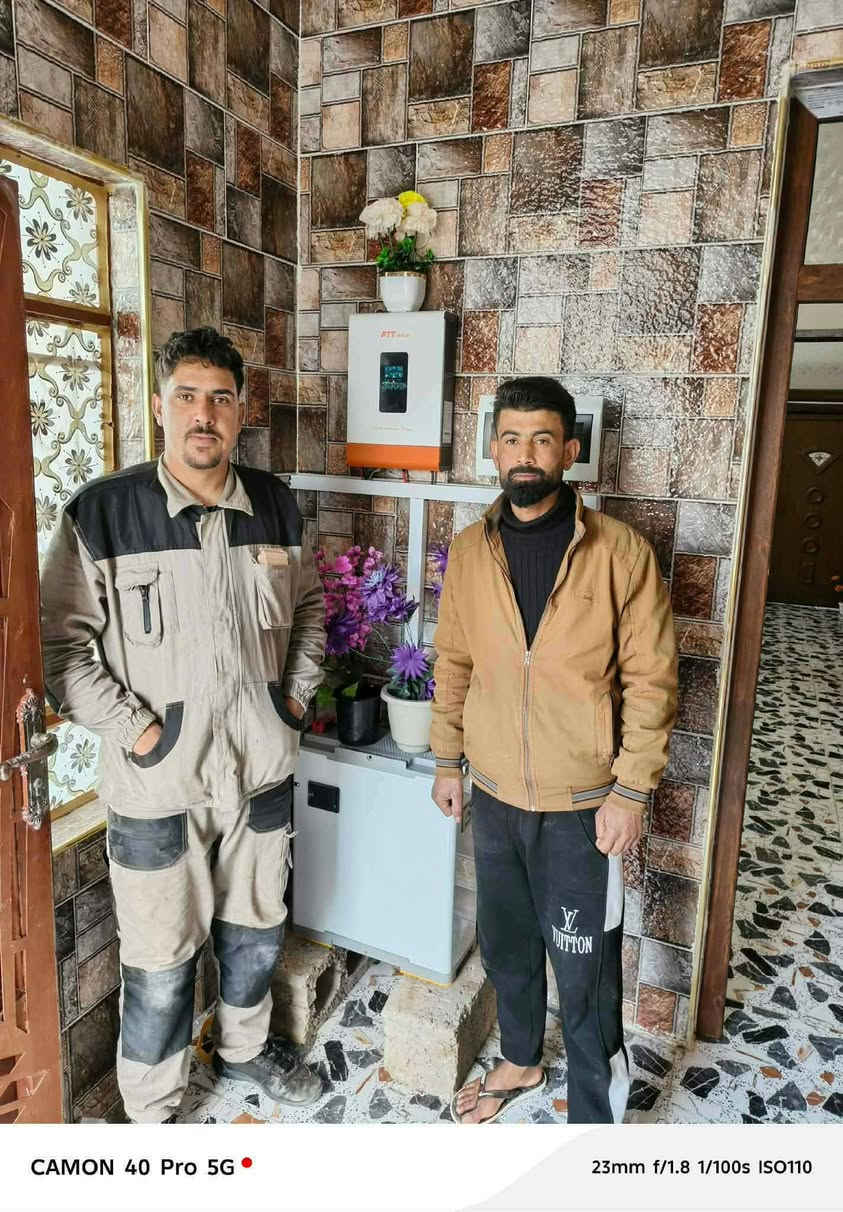 اليمان... الجودة والضمان #واحد_عراق 
🔰 مكتب اليمـان للطاقة الشمسية ⚡
✅ يتوفر تنصيب / صيانة / تركيب / تجهيز / برمجة انفرتر وكل ما يخص الطاقة الشمسية النظيفة لدى مكتب اليمـان للطاقة الشمسية  
 انفرترات ضمان مدة سنة استبدال وليس صيانة
الواح 600 W وليس اقل 
بطاريات ليثيوم خلايا  EVE وهي افضل انواع الليثيوم من ماركة فليستي و genx green و SKE  وليست BYD ومعاد 

اما بخصوص الاسعار فنحن افضل من نوفر المنظومات وباقل الاسعار 

🔹 قواعد حديد مغلون ضد الصدأ 
🔹 قواطع حماية للتيار المستمر DC 
🔹 قواطع حماية للتيار المتناوب AC 
🔹 اسلاك نحاس ثقيل 
لماذا نحن الافضل  ؟ 
بسهولة لان طاقتنا :
✅ مناسبة لتشغيل:
✔️ إنارة كاملة
✔️ ثلاجة
✔️ أجهزة منزلية متعددة
✔️ إمكانية تشغيل أجهزة أكبر بفضل انفرتر انيرن برو وفليستي و كراون 
🔰 مكتب اليمان للطاقة الشمسية
✔️ صيانة دورية 
✔️ جميع اجهزتنا من مناشئ عالمية ممتازة وبضمان لعمر اطول
✔️ اسعارنا تنافسية 
✔️ ضمان وجودة عالية
✔️ تجهيز وتنصيب في جميع محافظات عراقنا الحبيب 🐯

للحجز والاستفسار اتصل على الارقام التالية

بأدارة فارس الحرشات ابو اليمان  

***********
‭
***********
‭
