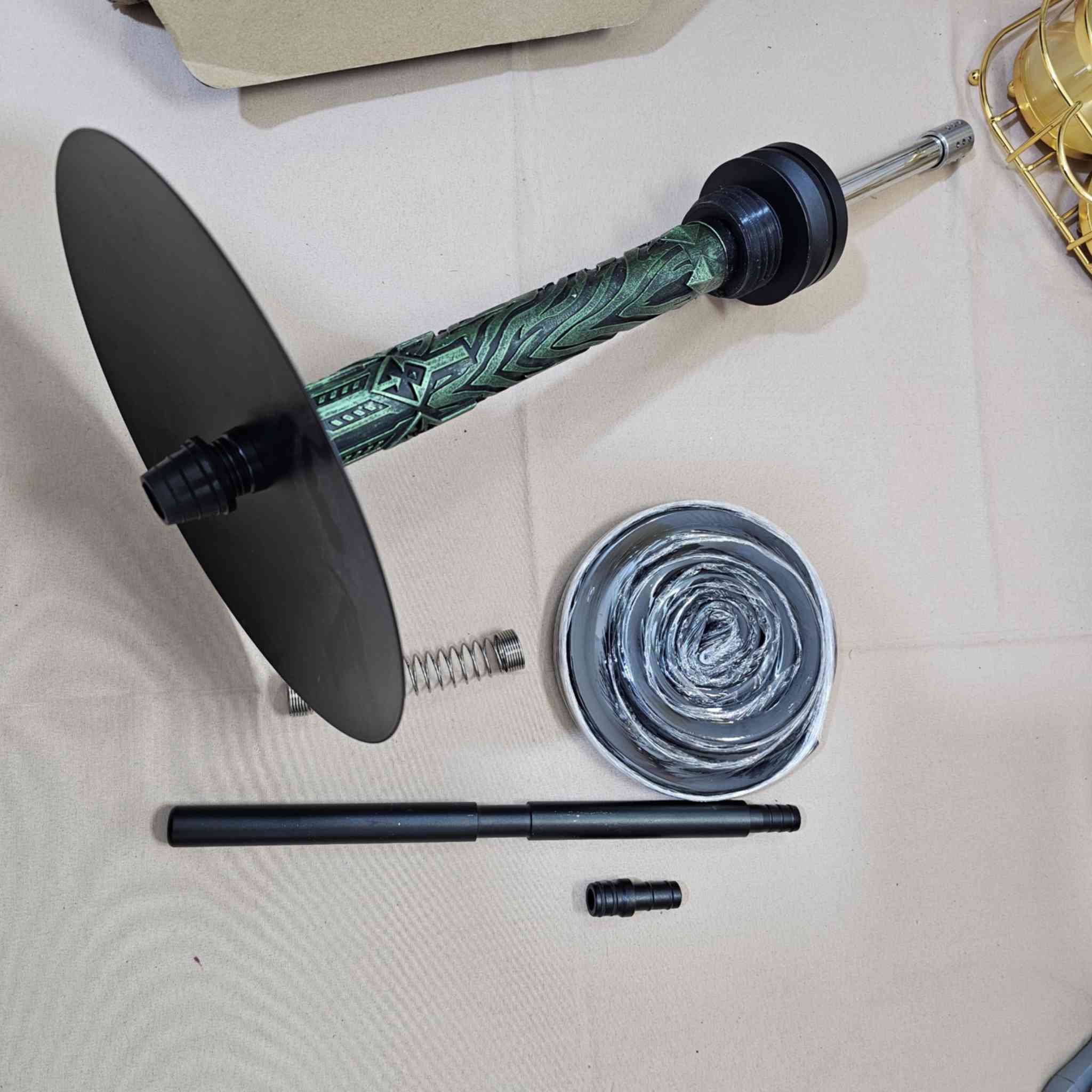 أرگيلة بهذا الشكل ألماني تحسها تحفه 
جديدة غير مستخدمه سعرها ٧٥  وبيها مجال بسيط 
شراي تواصل وياي خاص 
للعلم هذا الموديل يجي بدون شيشه 
اني مشتري الها شيشه ب ١٥ الف


**إذا كنت صاحب هذا الإعلان وتريد حذفه لأي سبب، رجاءا أرسل رسالة إلى الدعم الفني**