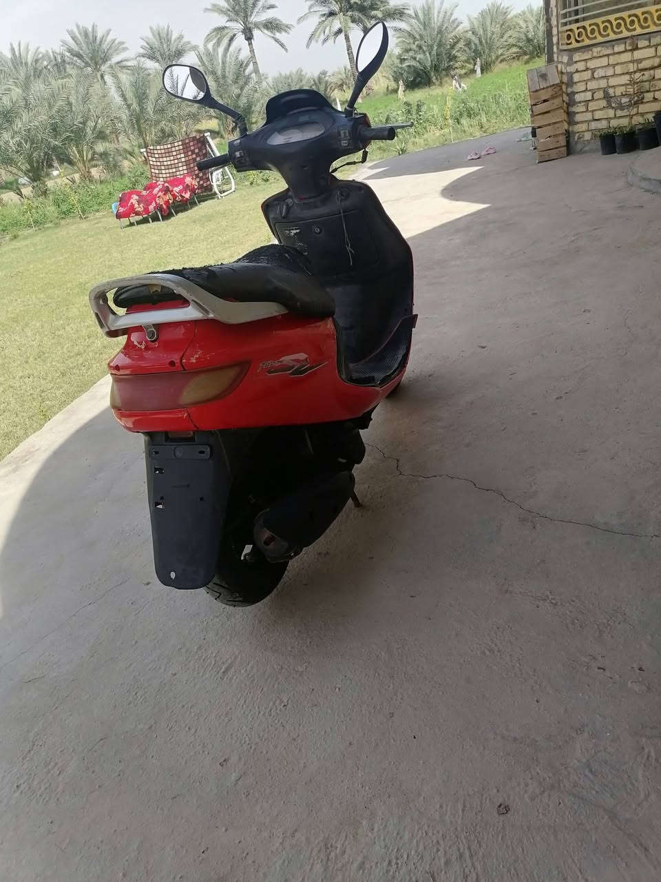 سلام عليكم
دراجه فراشه كرستال فحل ١٤٠ دسك  مكينه مفتوحه مره وحده تشتغل هندر واحد تخم تاير جديد نظيفه جدا للبيع السعر ٣٥٠
***********
