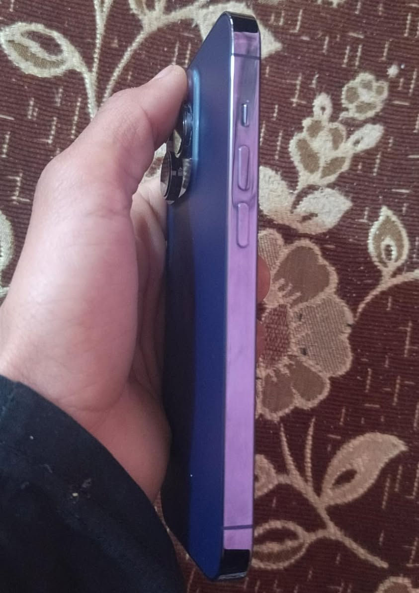 ١٤ برو نسخه الايسم 
ذاكره ٢٥٦ بطارية 95 
نضيف جداً 
سعره٦٥٠ 
شاحنه وكفر فقط
للتواصل  خاص او واتساب
***********
