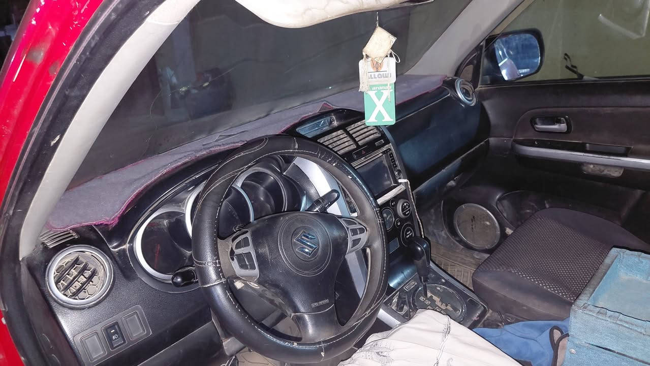 ساسوكي البيع موديل 2008
محور كير ومحرك برادو  مصبوغ احزام 
سنويه إلى 2028 رقم ديالى  سعر 55وبيه مجال مكاني ديالى الخالص 
***********
ملاحظه // اكو ويل انفطر وشديت السبير
