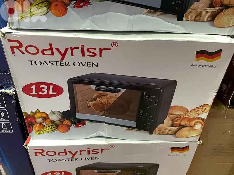 فرن من شركة Rodyrisr الألمانية بقوة 800 واط بمصادر حرارة من الاعلى و الاسفل مع مؤقت و مؤشر حرارة الى 250 درجة
يوجد خدمة توصيل لجميع المحافظات بغداد, العراق


**إذا كنت صاحب هذا الإعلان وتريد حذفه لأي سبب، رجاءا أرسل رسالة إلى الدعم الفني**