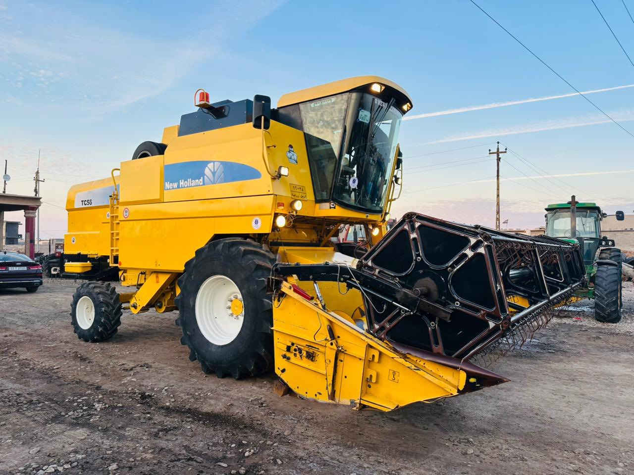 حاصده نيوهولند موديل ٢٠٠٦ دبل درام طبله ١٧ قلاب رقم اربيل مكفوله من الطك واللحيم تاير ٣٢ محرك وضع شركه مامفتوح مكينه جاهزه من كلشي للاستفسار اكثر الاتصال ع الرقم *********** واسط الزبيديه
