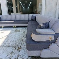ديوان 10 مقاعد • 4 كوشات هدية • هيكل چام روسي