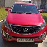 سيارة سبورتج 2013 سيارة نظيفه فقط صبغ بابين جهة السايق للاستفسار الاتص...