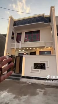 دار للبيع  …مساحه 100 متر واجه 6.25 نزال 16  طابقين بناء حديث درجه اول...