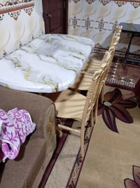 ميز طعام • ٣ كراسي • بعقوبه جرف الملح