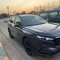 هوندا crv  EXL  موديل 24  وارد امريكي الضرر مرفق بالصور  السياره جاهزه...