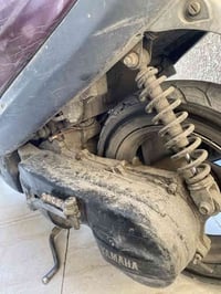 دراجة منغولي للبيع تعرضت لحادث سير  ابيع على وضعها . الدراجة شغاله وما...