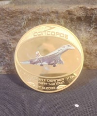 مسكوكة تذكارية • كونكورد • وزن 118غم