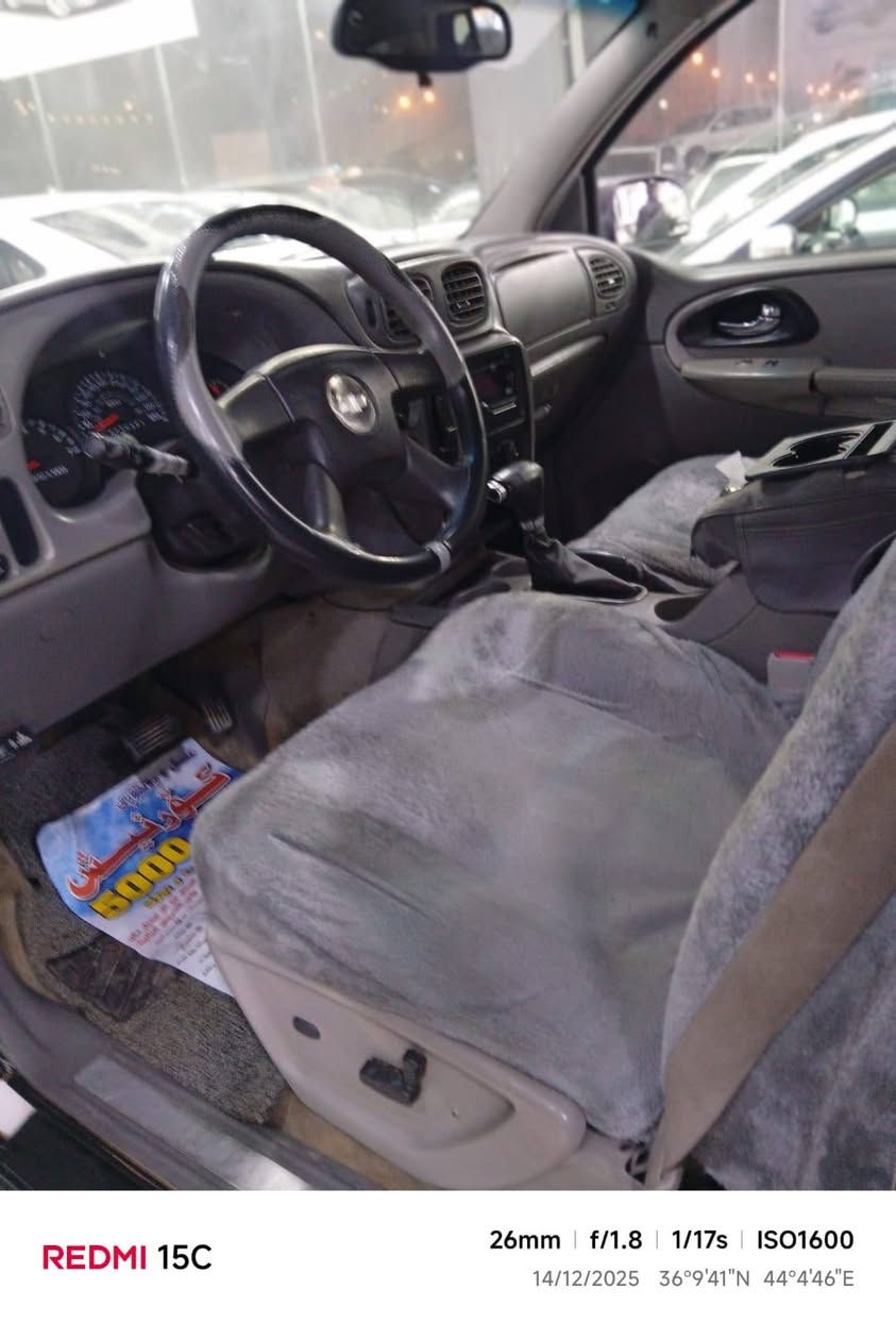 بلايزر موديل ٢٠٠٨ محرك ابيض بجم تاهو  منظومه غاز و بنزين. شرط تحويل. سياره فقد باب خلف سكن صبغ بشرط سونر  مكاني كركوك. سعره ١١٠   رقم  موبايل ***********
