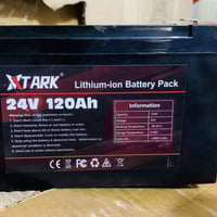 بطارية ليثيوم • V24 12A • جديد مع شاحن